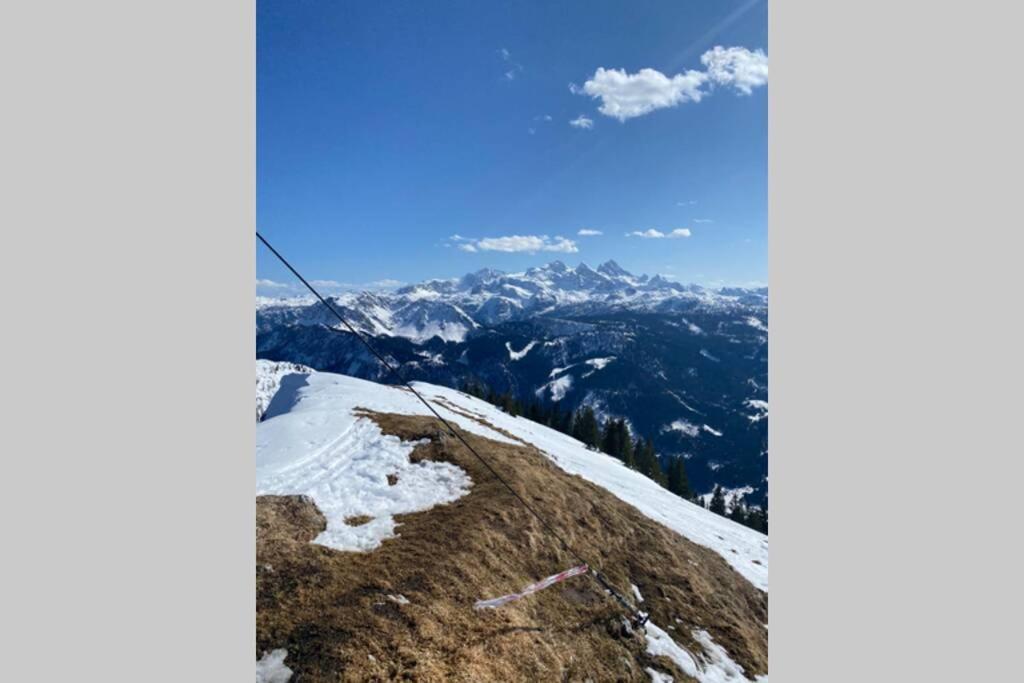 Das Almsternderl - Gemuetliche Wohnung In Gosau Luaran gambar