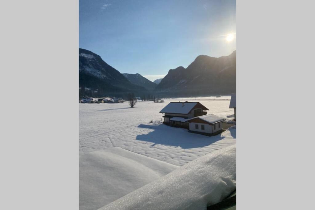 Das Almsternderl - Gemuetliche Wohnung In Gosau Luaran gambar