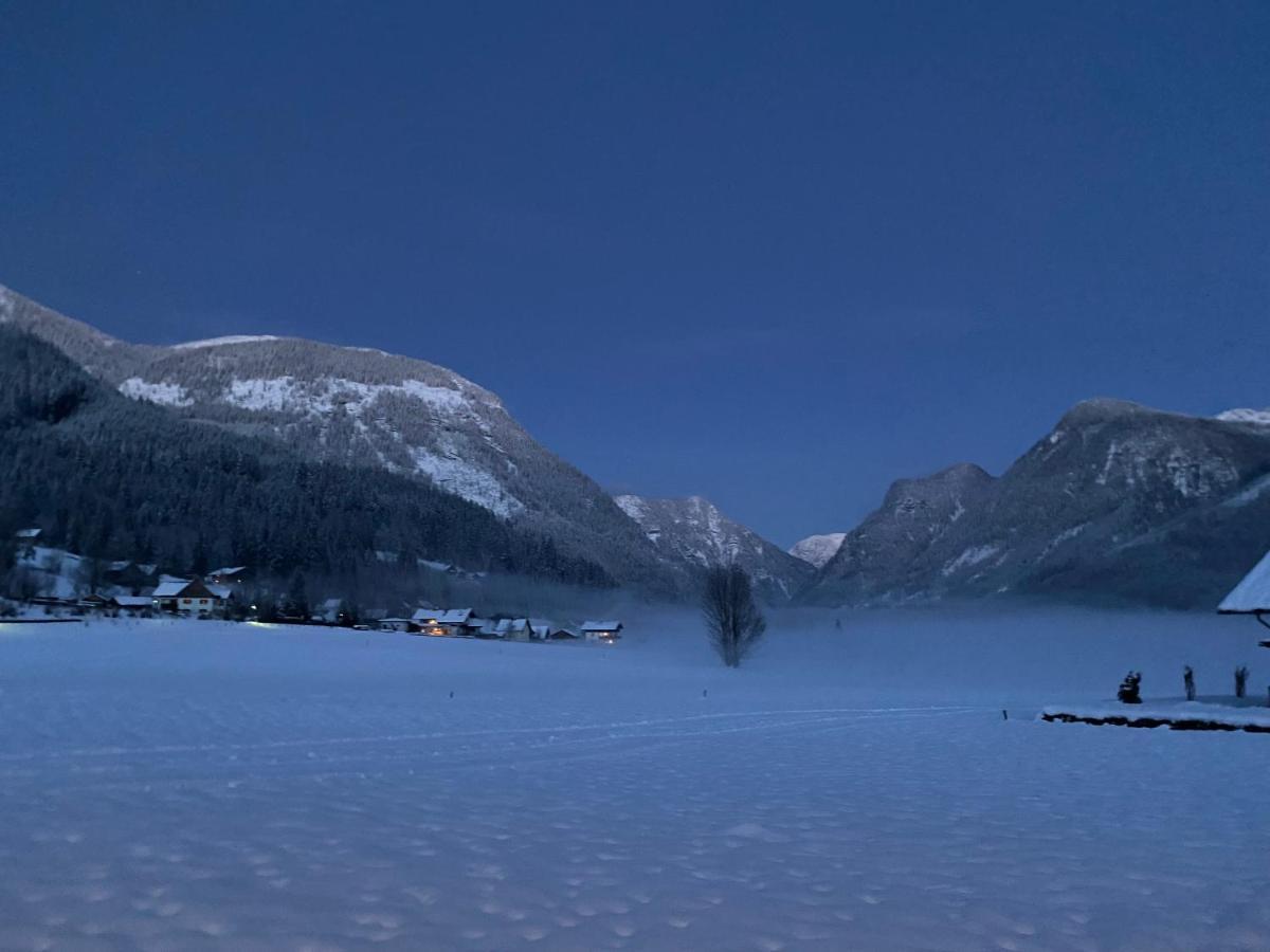 Das Almsternderl - Gemuetliche Wohnung In Gosau Luaran gambar