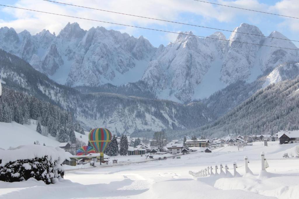 Das Almsternderl - Gemuetliche Wohnung In Gosau Luaran gambar